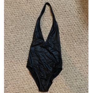 American Apparel Tops - Faux leather bodysuit American Apparel Tops - Faux leather bodysuit